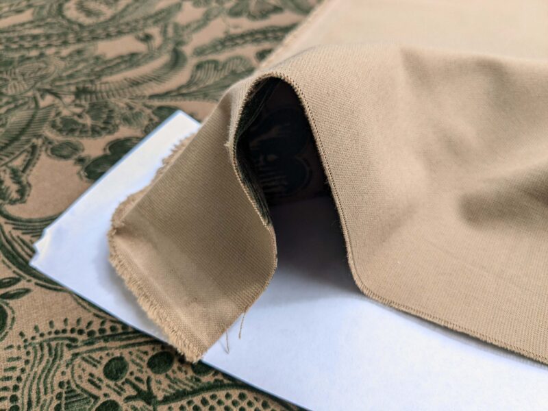 PXL_20250424_220432955 Scalamandre Fonthill Cranbrook Printed Velvet Forest Rich Emerald Green Printed Renaissance Floral Jacobean MSRP USD368/Y