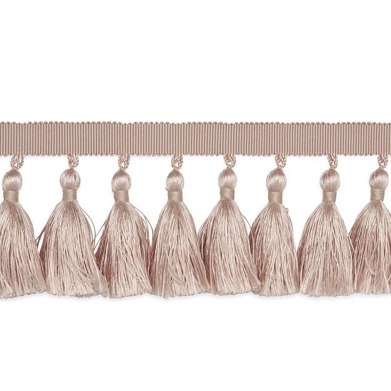 Schumacher Valentin Silk Tessel in Blush 2144048545859 Schumacher Trim Schumacher Valentin Silk Tessel in Blush Pink MSRP USD 276/y