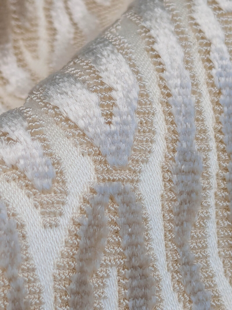 PXL_20250521_205445743 0.75 yards Scalamanre Faux Bois Velvet Sand Beige Abstract MSRP USD480/y