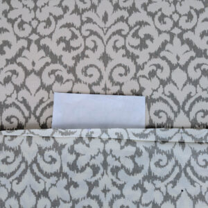 PXL_20250523_183139618 Scalamandre Swirl Grey Beige Scroll Damask Ikat Linen Silk MSRP USD 372/y
