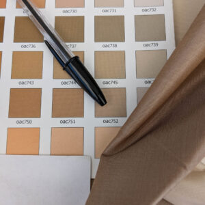 Scalamandre La Valliere Rayure Tan & Cream Brown Beige Reversible Silk Wide Stripe Historical French  MDRP USD 496/y