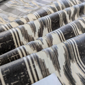 PXL_20250529_210820583 Scalamandre Pillow Case Square Seychellies Tape Palm Green Solid Ikat 23"x24" inches 12-Ev49