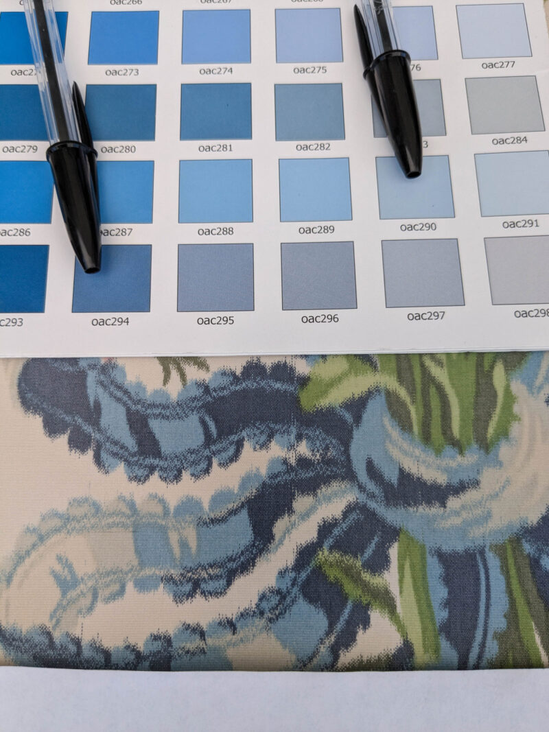 PXL_20250529_215318893 Scalamandre Tassinari & Chatel  Adelaide Silk Warp Print Font Creme Beige Cream Blue Pink Floral Diamond Chateau of Versailles MSRP USD 2800+y