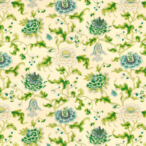 8013147_315 Special Order Lee Jofa Mayfield Handbl - Maize Floral Muted Yellow Handblock Print MSRP USD396/y