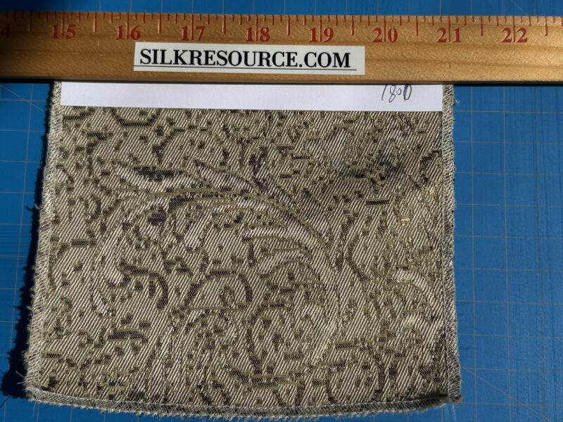 IMG_1490 by yard Boboli Garden Silk Damask Italian Metallic Vanilla Gold MSRP USD 568/yard
