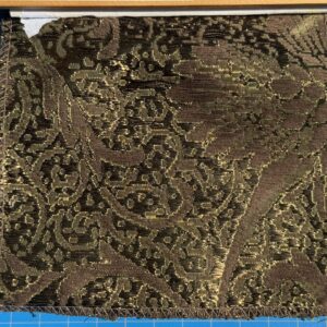 by yard Boboli Garden Silk Damask Italian Metallic Deep Charteuse Green Gold MSRP USD 568/yard