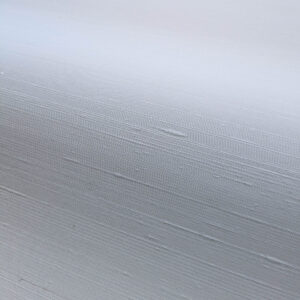 By yard Scalamandre Sagar Silk in Blanc Divine Silk Wallcovering in White Radiance from Netherland