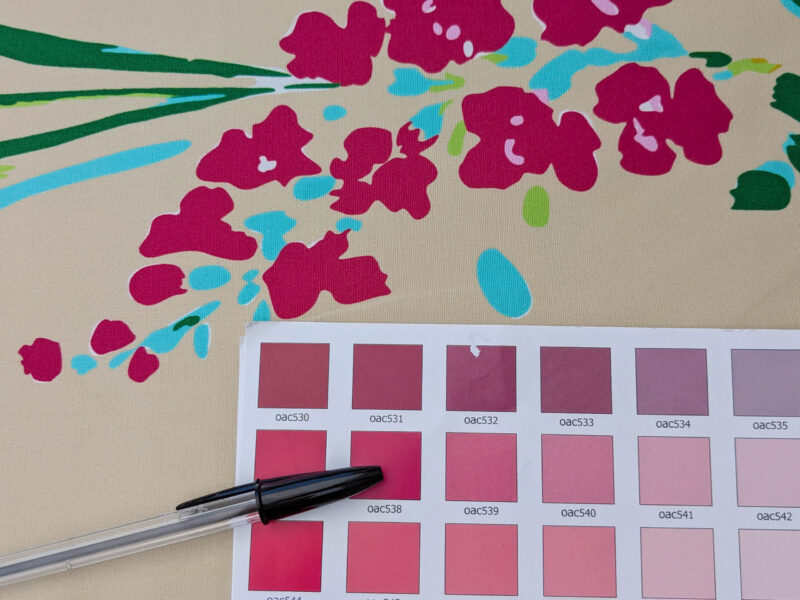 By yard Scalamandre Guermantes Sand Beige Modern Tulip Daffodil Blossom Wild Flower Cotton Satin Fine Art Print Heavy Duty