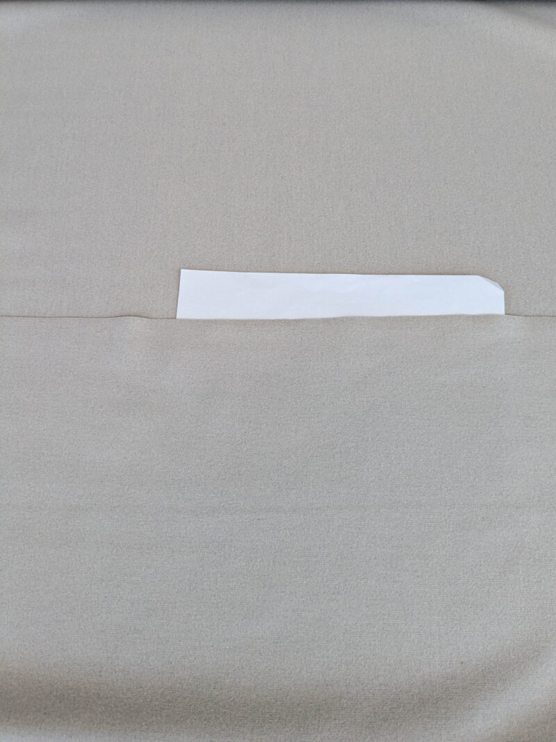 PXL_20250625_190201607 Scalamandre Inuit Pierre Light Gray Wool & Cashmere Blend MSRP USD 310/y