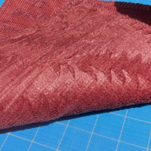 img_1478-1 By yard Walled Garden Linen Velvet Gauffrage Rose Peony Lily Tulip Renaissance Embossed Velvet Indian Red MSRP USD 898/Y