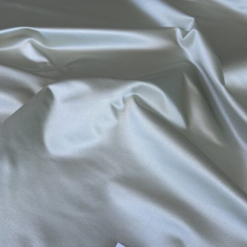 IMG_0065 By yard Mirror Lake Silk Satin with Cotton Smooth Minty Green MSRP USD 360+/yard