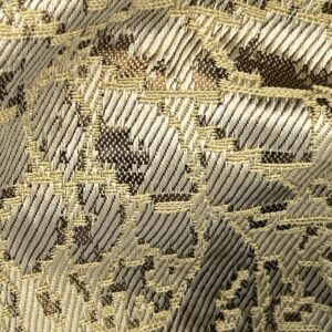 IMG_0128 by yard Boboli Garden Silk Damask Italian Metallic Vanilla Gold MSRP USD 568/yard