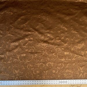 IMG_0165 by yard Boboli Garden Silk Damask Italian Metallic Deep Copper Reddish Bronze MSRP USD 568/yard