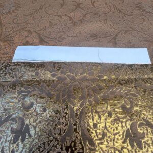 IMG_0168 by yard Boboli Garden Silk Damask Italian Metallic Deep Copper Reddish Bronze MSRP USD 568/yard