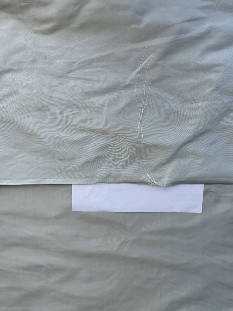 IMG_0214 bY Corringham High End 100% Silk Faille Powder Blue Thick Crisp MSRP USD 400+/yard