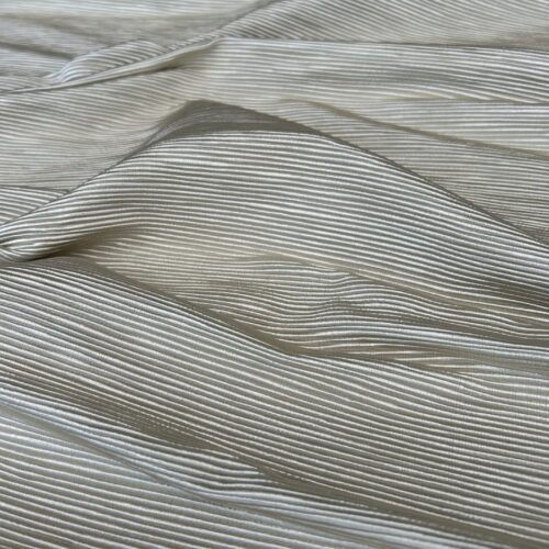 IMG_0296 By yard Tapestry Silk Ottoman Wide Ribbed Silver Grey MSRP USD 600+/Yard