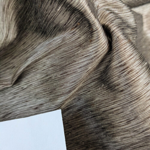 PXL_20250711_181255733 by yard Scalamandre Diffusion Taffeta Bronze Brown Iridescent Silk Taffeta Texture MSRP USD294/y