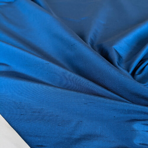 PXL_20250711_183419632 by yard Scalamandre Dynasty Taffeta Cobalt Blue Solid 100% Silk Heavy MSRP USD 322/y