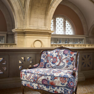 Special Order Scalamandre Metropolitan Palampore Print Linen Red Multi Floral Jacobean Tree of Life MSRP USD488/y