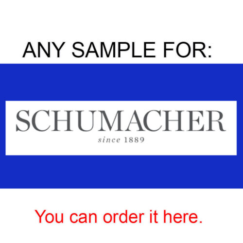 Schumacher Any Sample for SCHUMACHER