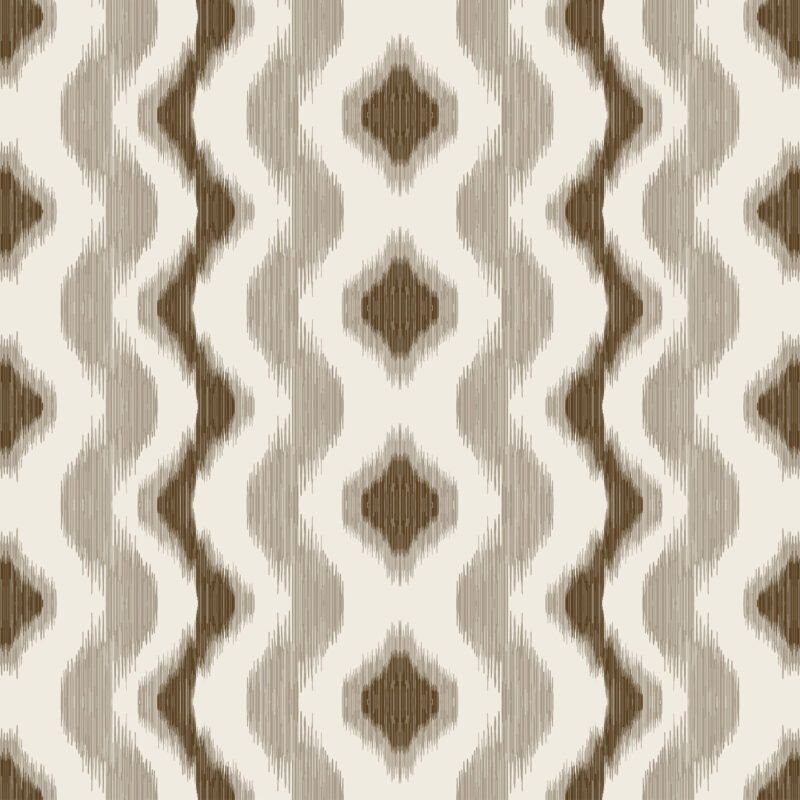 GDT5683_002 Special Order Kravet Gaston Y Daniela Cala Ferrera Topo Brown White Linen Ikat Southwestern Stripe MSRP USD292/y