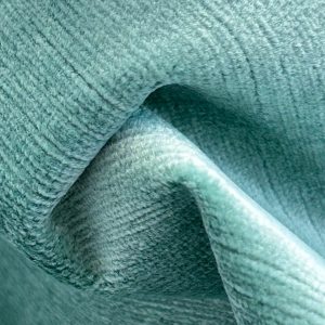 By Yard History Velvet Turquoise Blue Aqua Green Silky MSRP USD325