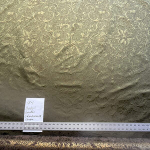 by yard Boboli Garden Silk Damask Italian Metallic Deep Charteuse Green Gold MSRP USD 568/yard
