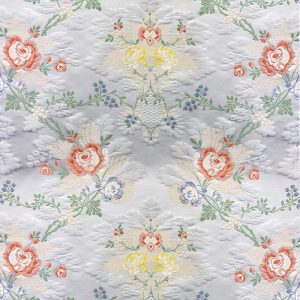 H0_00011527 Special Order Scalamandre Tassinari & Chatel St Cloud Bleu Blue Floral Historic Silk MSRP USD3232/y