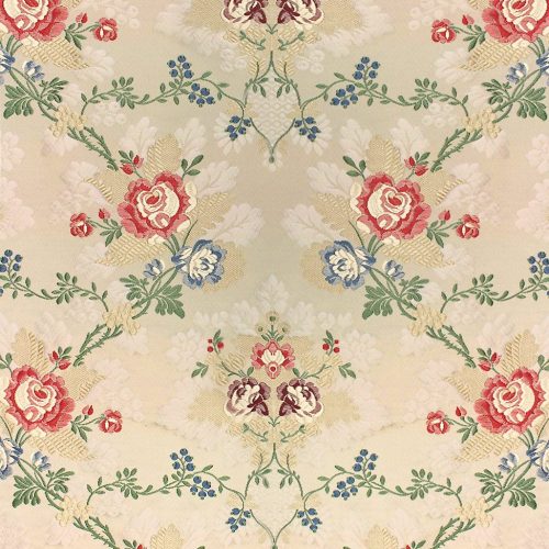 H0_00021527 Special Order Scalamandre Tassinari & Chatel St Cloud Bleu Blue Floral Historic Silk MSRP USD3232/y