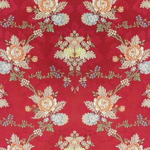 H0_00041527 1.375y Kravet Couture Limoges 100%silk Damask Truffle Gold Rp264
