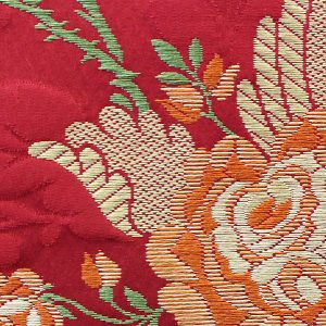 Special Order Scalamandre Tassinari & Chatel St Cloud Rouge Red Floral Historic Silk MSRP USD3232/y