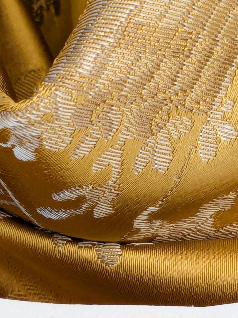 PXL_20250917_174514226 by yard Scalamandre Tassinari & Chatel Pillement Or Gold Yellow Chinoiserie Scenic Figurative MSRP USD 1080/y