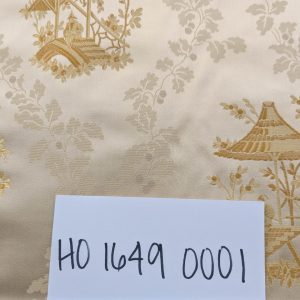 PXL_20250918_192412371 by yard Scalamandre Tassinari & Chatel Pillement Creme Gold Cream Chinoiserie Scenic Figurative MSRP USD 1080/y